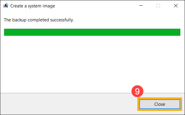 make a full backup of Windows 10 PC