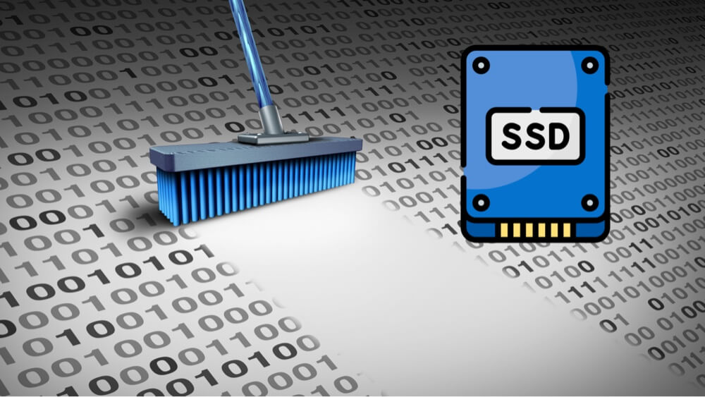 make SSD data unrecoverable