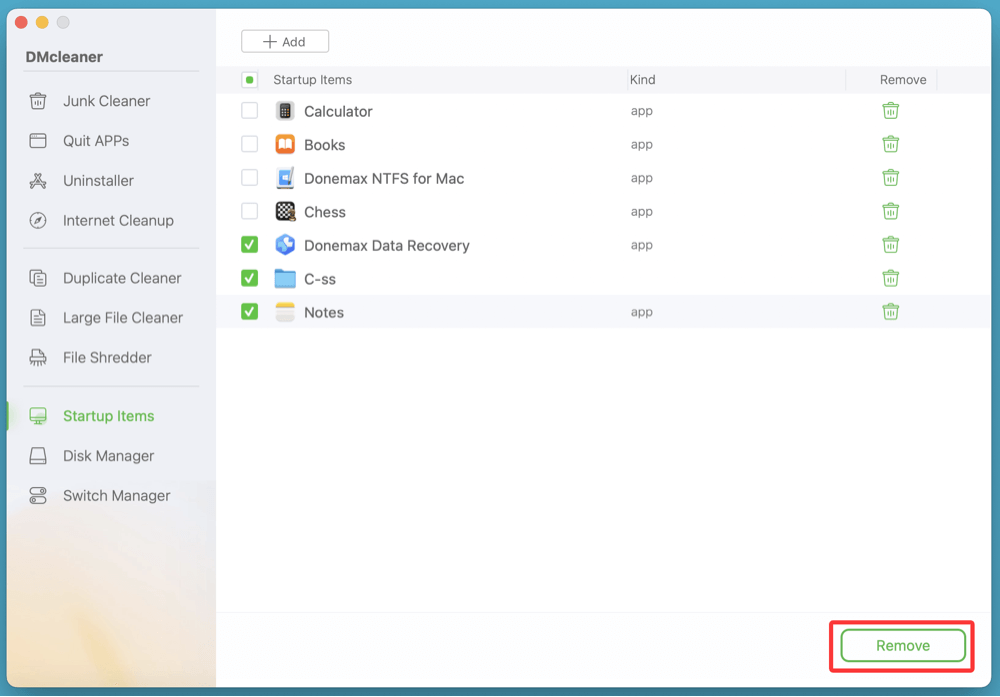 disabling startup items on different versions of macOS