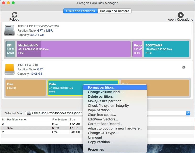 disk utility tool for Mac