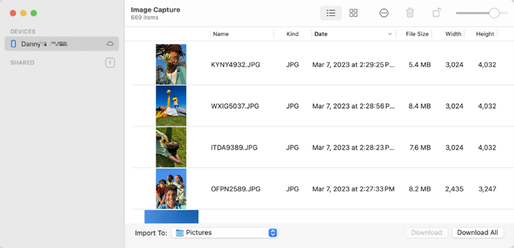 Select Your Camera