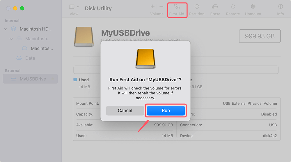How to fix a corrupted USB drive on Mac