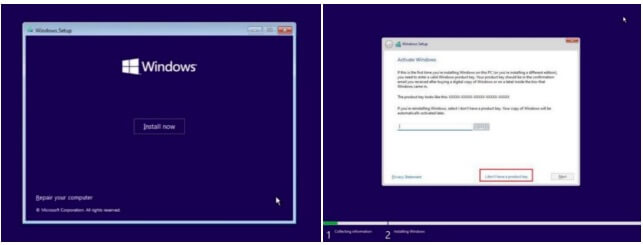 Windows 11 installer settings