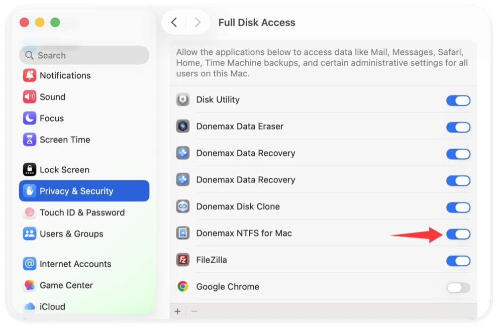 NTFS for Mac not working on macOS Tahoe