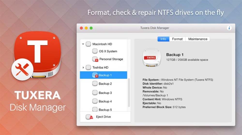 Tuxera NTFS for Mac