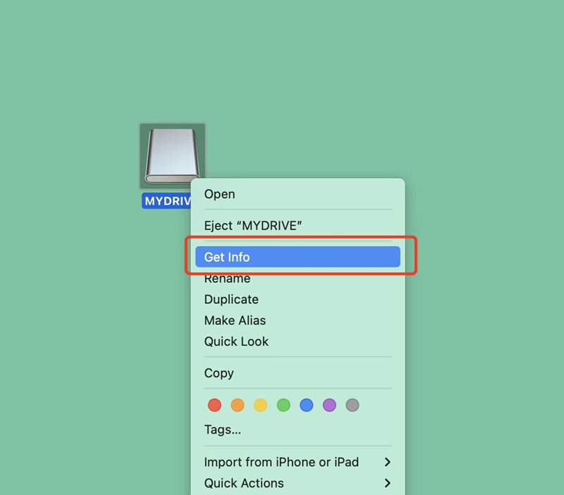 fix USB drive read-only on Mac