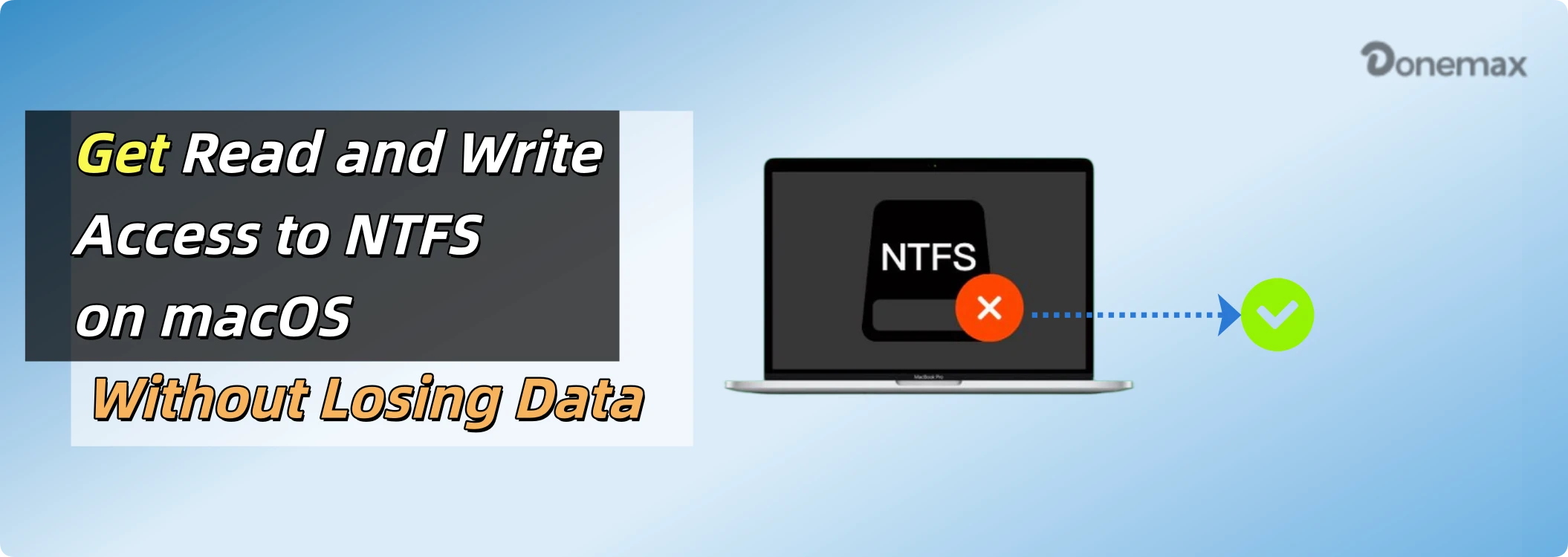 how to get read and write access to ntfs on macos without losing data
