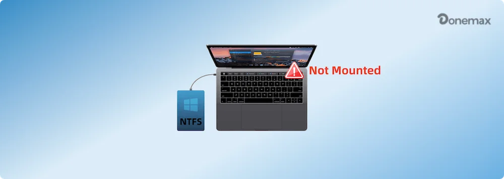 fix NTFS drive not mounting on Mac