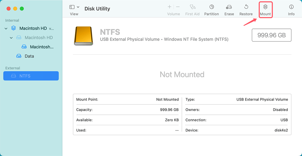 Use Disk Utility