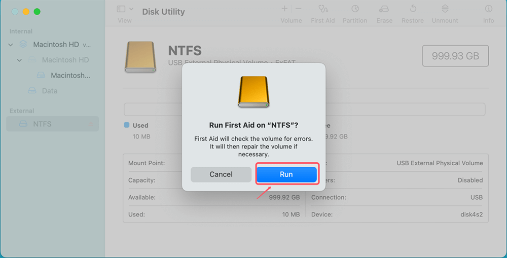 Repair the Drive