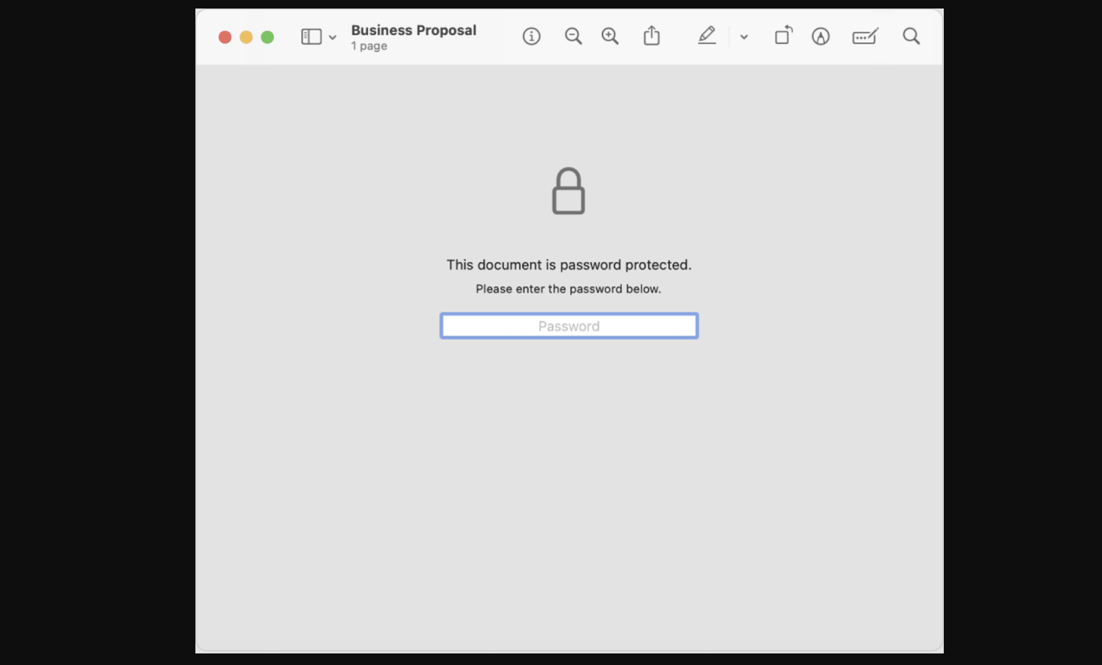 open and read PDF files on your Mac
