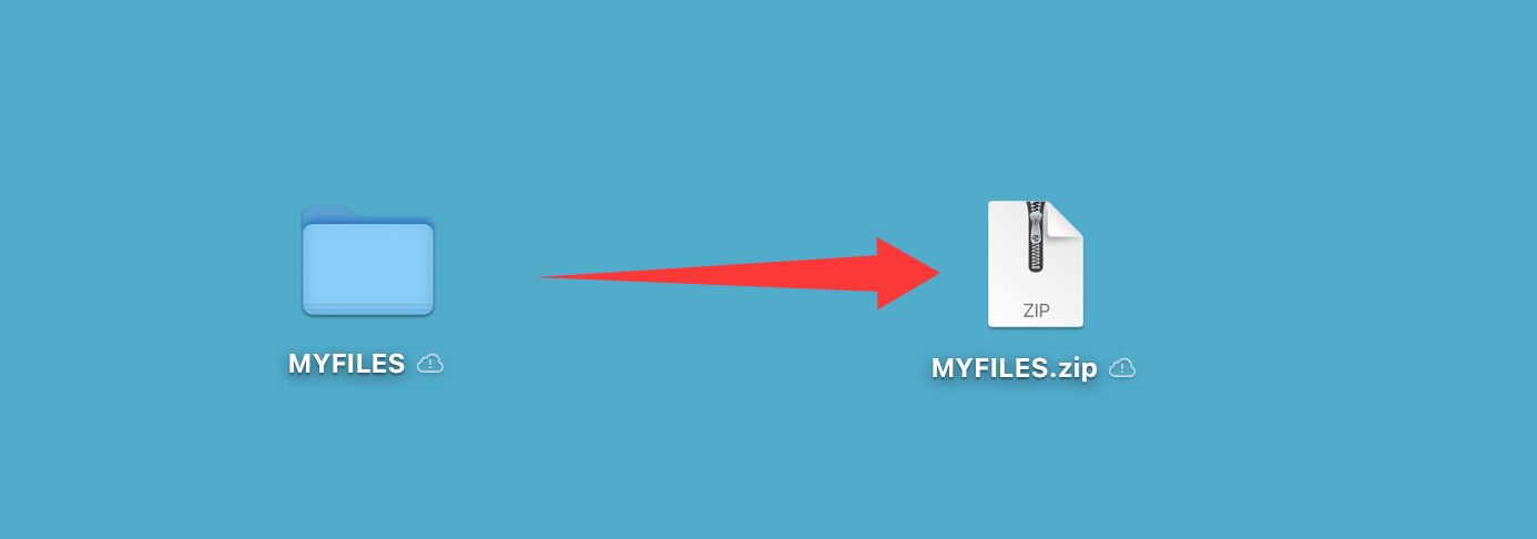 macOS has built-in support for ZIP files