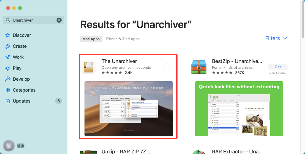 macOS has built-in support for ZIP files
