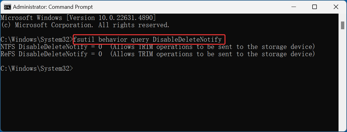 permanently erase files and folders from an SSD