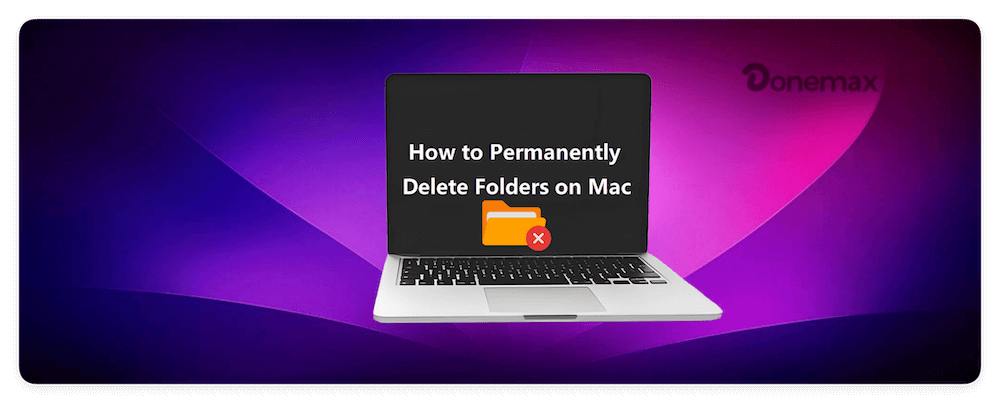 how to permanently delete a folder on Mac