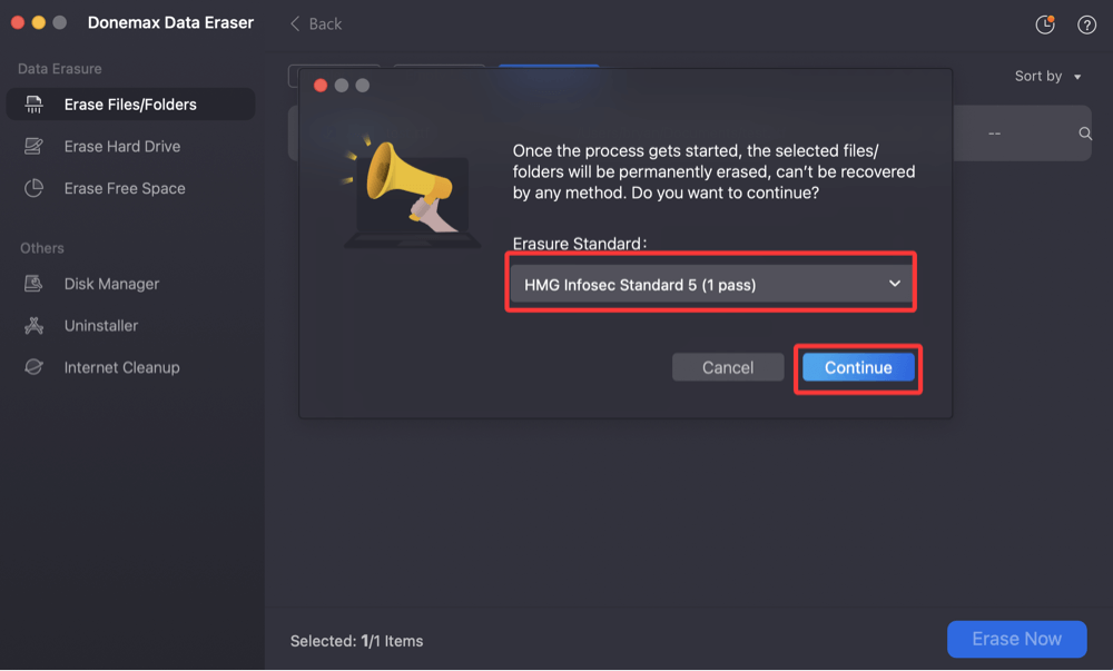 permanently delete an RTF file on Mac