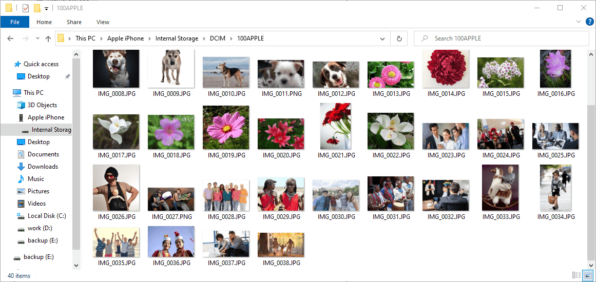 how to quickly transfer photos from iPhone to computer