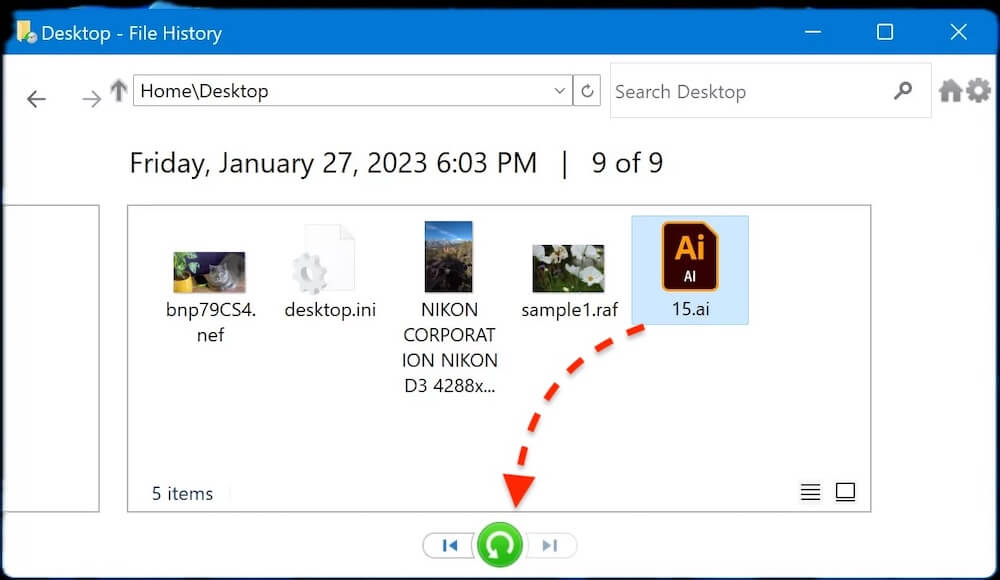 recover unsaved/deleted/corrupted/overwritten Adobe Illustrator files