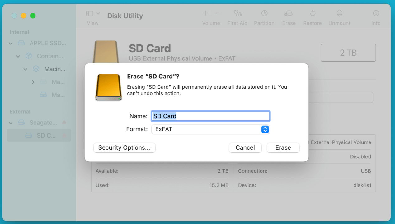recover data from a corrupted SD card