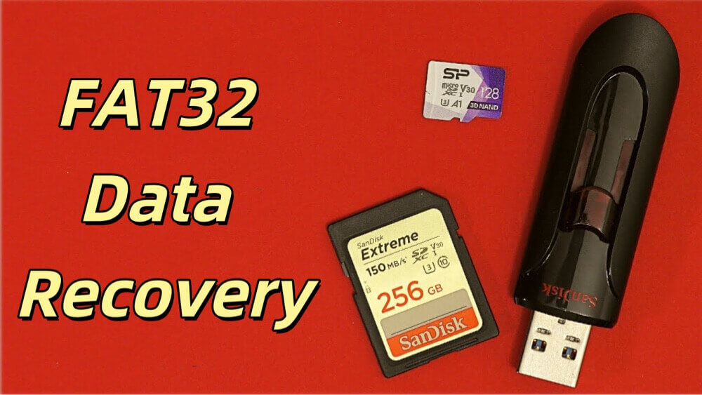 FAT32 data recovery