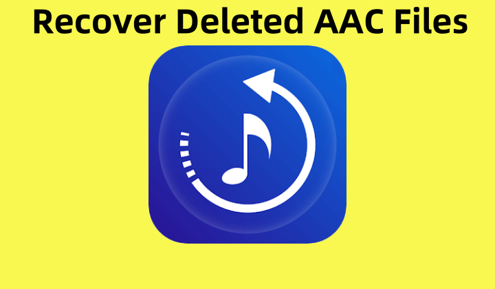 how to recover deleted AAC files