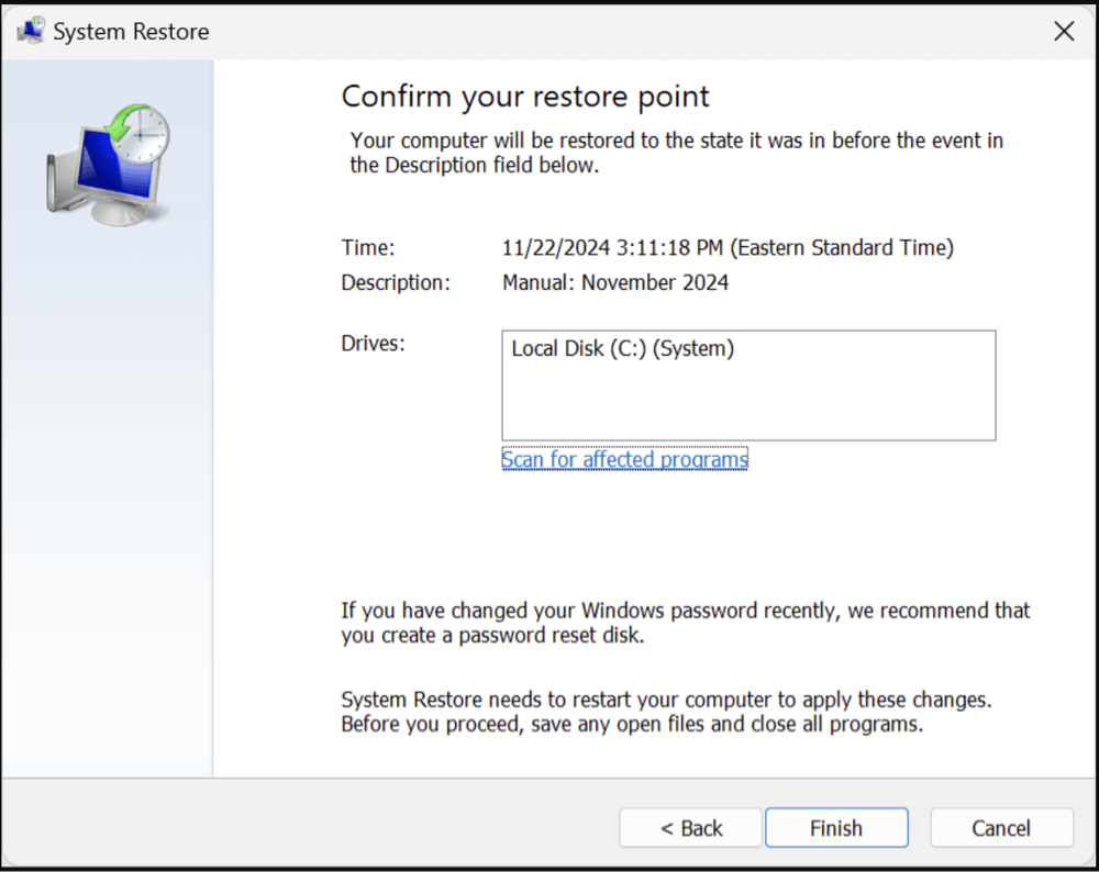 recover lost or deleted ANI files