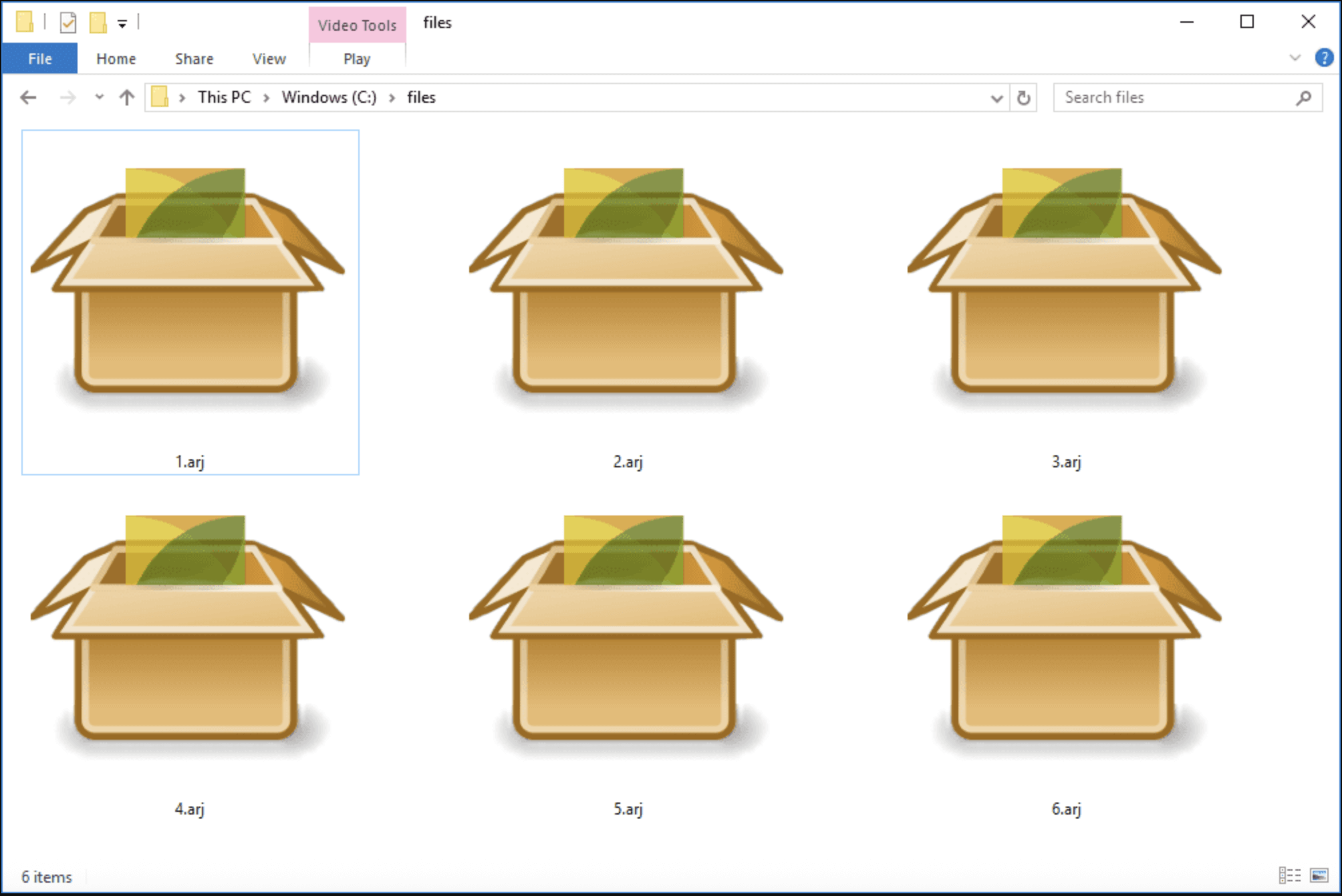 recover deleted ARJ file