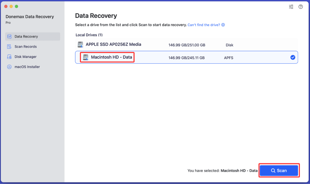 recover deleted CAR files on Windows or macOS
