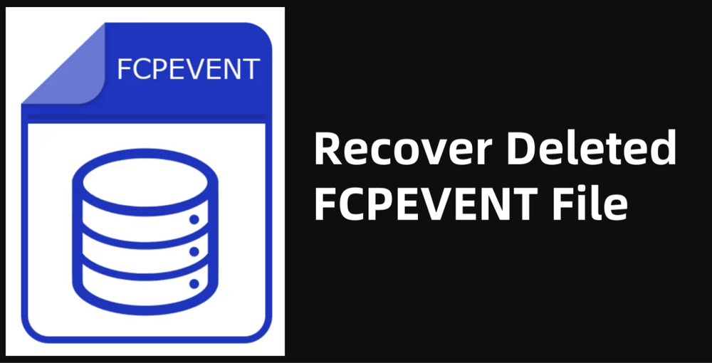 recover deleted FCPEVENT file