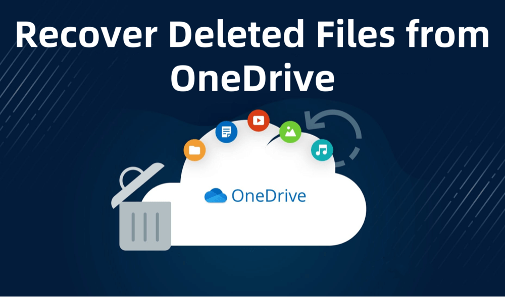 recovering deleted files from OneDrive