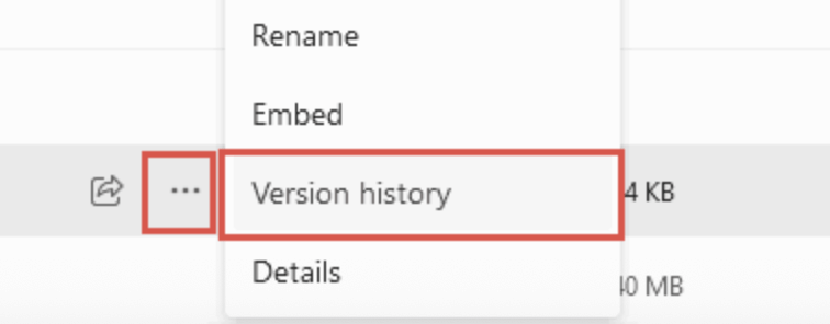 recovering deleted files from OneDrive