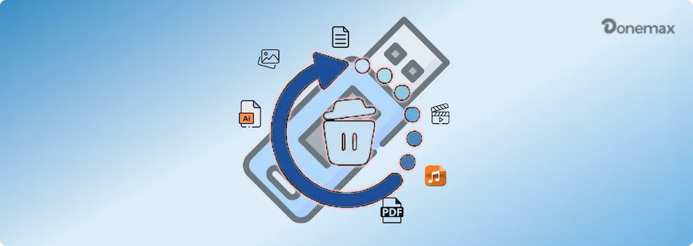 Recovering deleted files from a USB flash drive
