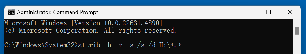 Recovering deleted files from a USB flash drive