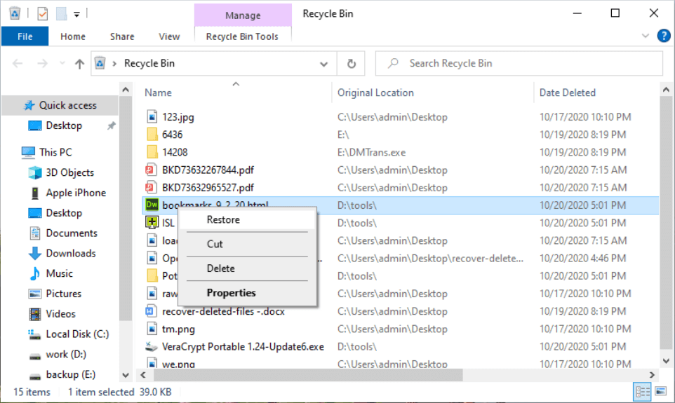 Wie man nicht registrierte Dateien in Windows Vista wiederherstellt