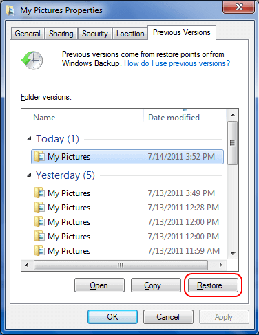 recover deleted files on Windows 10/8/7/Vista