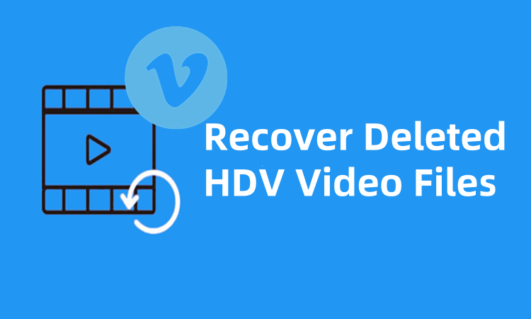 recover HDV video files