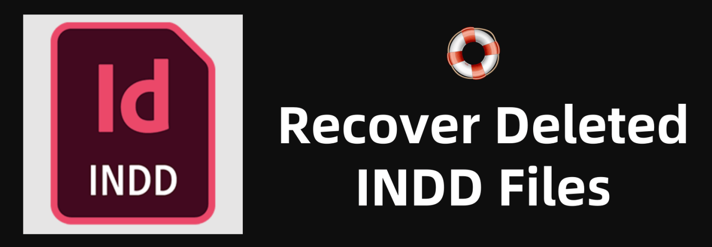 recover deleted INDD files