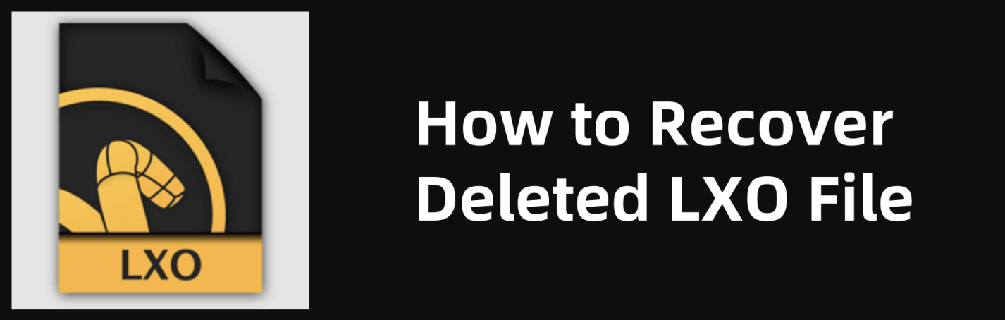 recover deleted LXO files