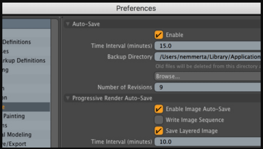 recover deleted LXO files
