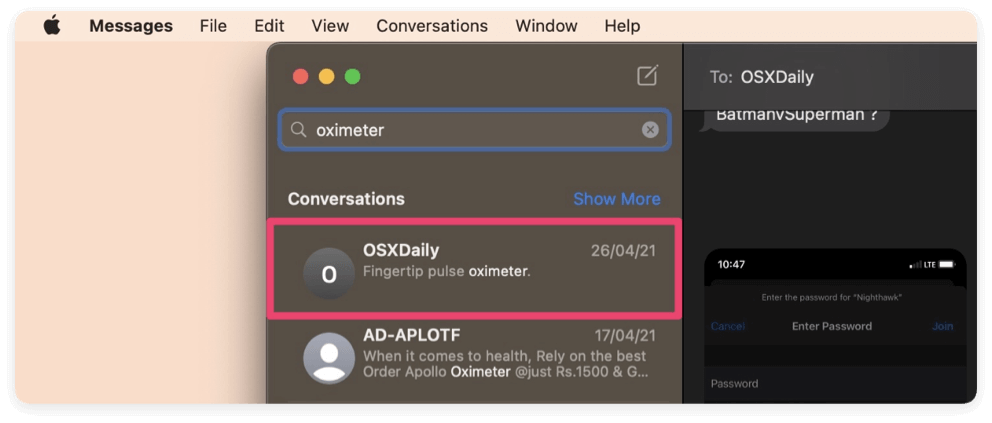 recover deleted messages