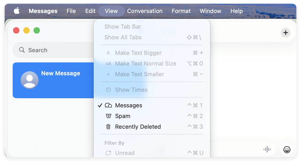 recover deleted messages