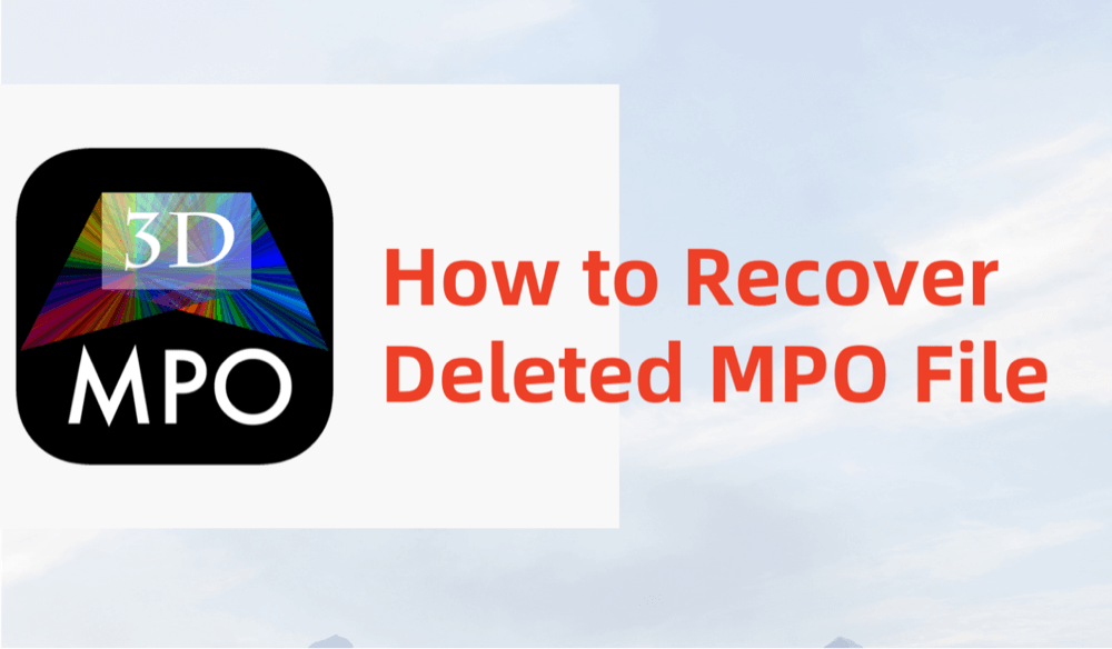 recover deleted MPO files