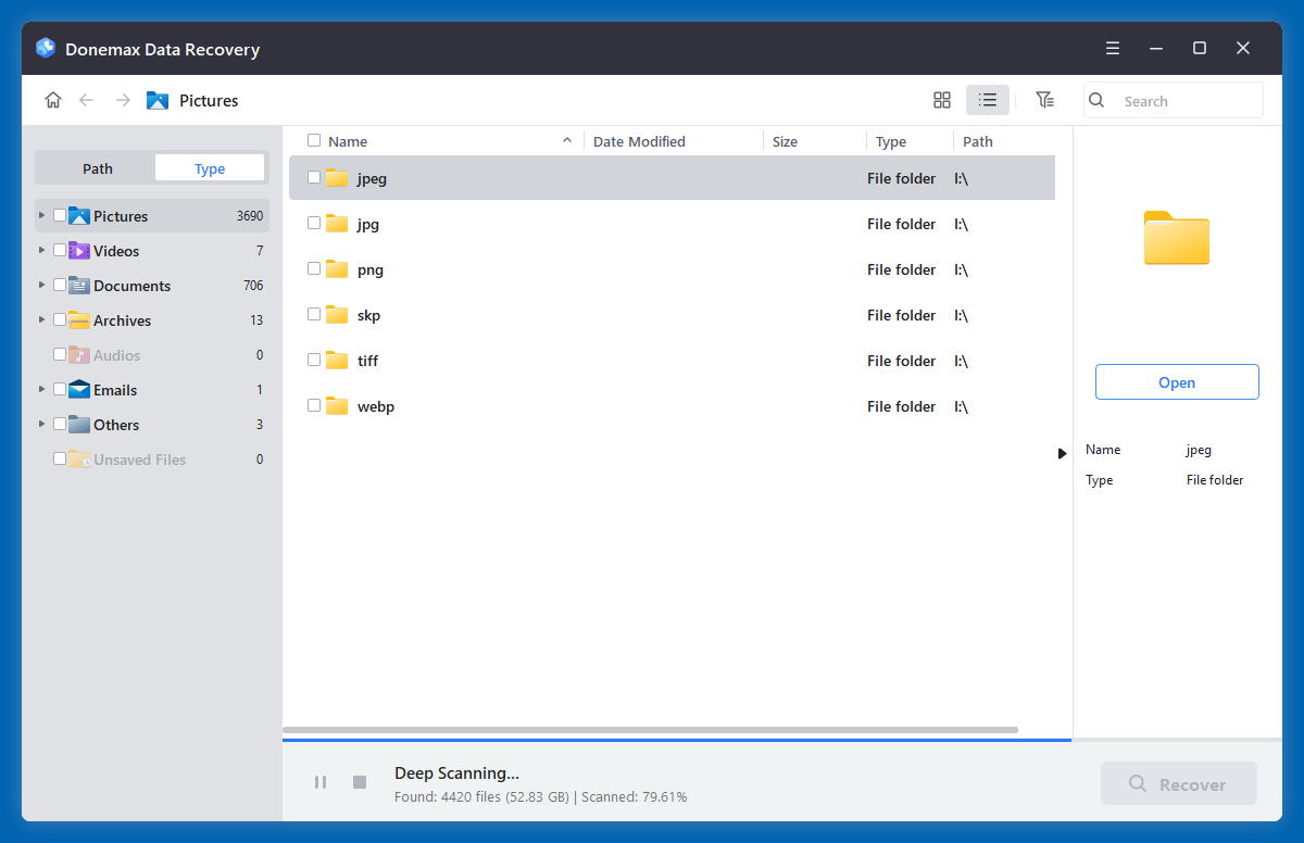 Recover Deleted .msg File