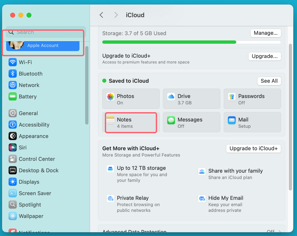 recover deleted notes on Mac