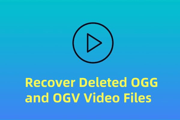 recovering deleted OGG/OGV videos