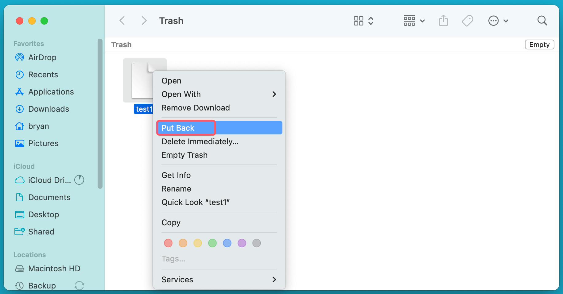 recover lost TextEdit files on Mac