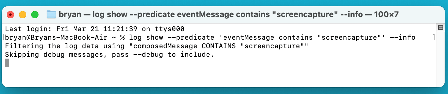 recover deleted screenshots on a Mac