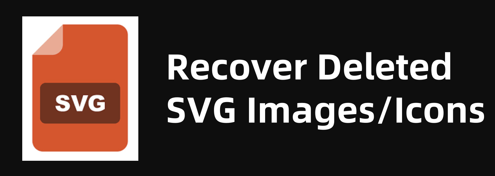 recover deleted svg file