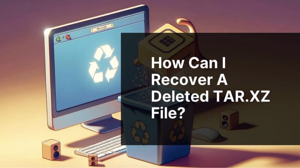 recover TAR.XZ files