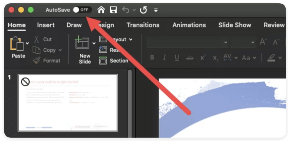 recover unsaved PowerPoint files on Mac